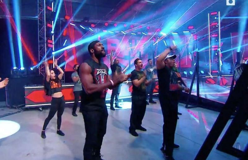 WWE even did their best to bring in a live audience!